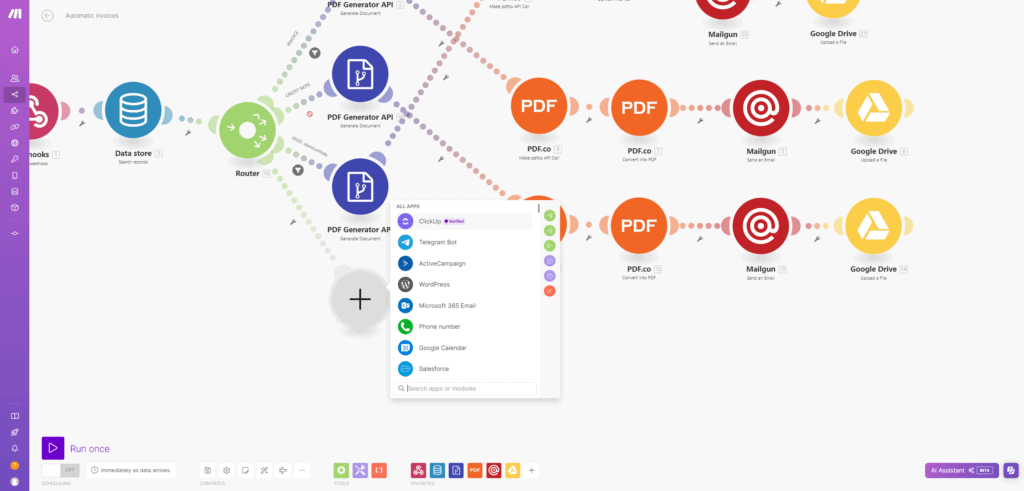 Make external integrations